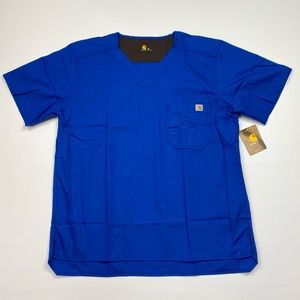 NEW! Men’s Carhartt Short Sleeve Scrub Top Size Medium W/Tags